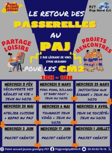 La Passerelle à Gravigny