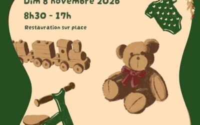Foire aux jouets et à la puériculture Dimanche 8 novembre