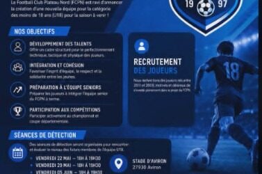 Détections U18 FCPN