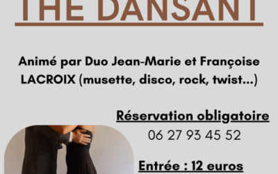 Thé dansant à Normanville le dimanche 4 octobre