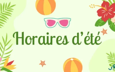 Horaires d’été Mairie, Agence Postale et Médiathèque